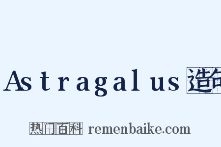 Astragalus造句是什么意思的图片